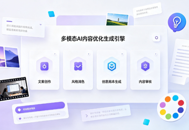 桐城市AI智能内容优化创新 多模态生成技术丰富数字内容创作生态