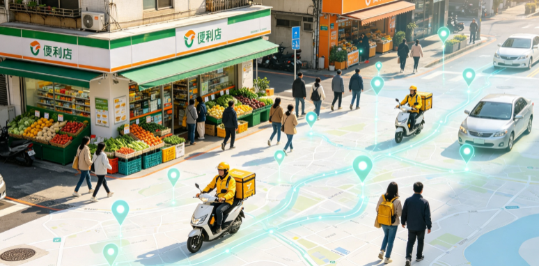 桐城市渗透衣食住行，GEO 地理空间技术重塑大众日常消费服务场景
